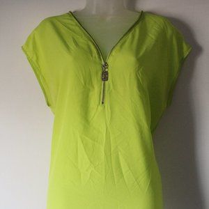 Lime Green Michael Kors Blouse